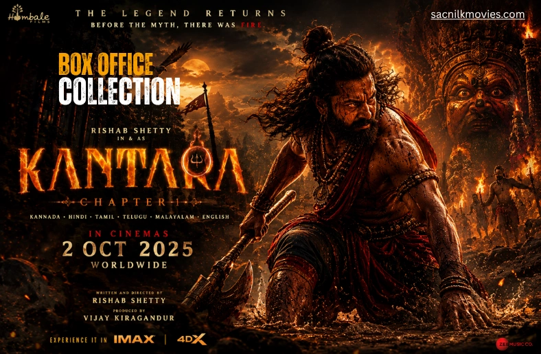 How Kantara Chapter 1 Went From ₹73 Crore on Day 1 to ₹852 Crore Total kantara chapter 1 sacnilk