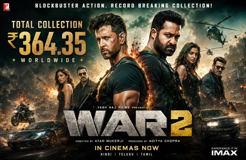 How Much Did War 2 Earn? Complete Sacnilk Collection Analysis How Much Did War 2 Earn? Complete Sacnilk Collection Analysis